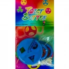 Twist Button Kreis Dreieck Quadrat (Blau)