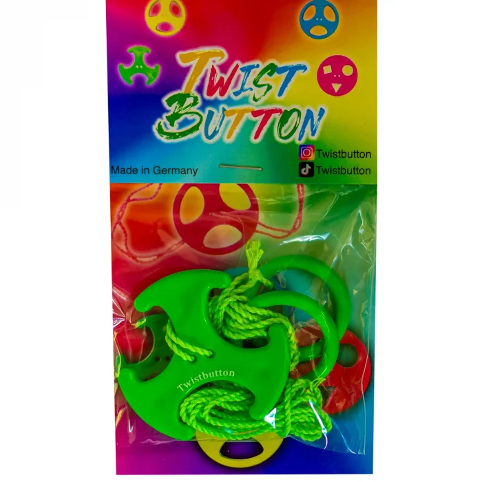 Twist Button Dreizack Propeller (Grün)
