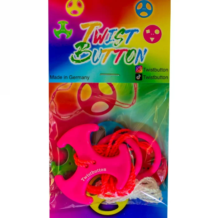 Twist Button Dreizack Propeller (Pink)